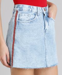 Saia-Jeans-Feminina-com-Faixa-Lateral-e-Bolsos-Azul-Claro-9209355-Azul_Claro_4 Saia-Jeans-Feminina-com-Faixa-Lateral-e-Bolsos-Azul-Claro-9209355-Azul_Claro_4