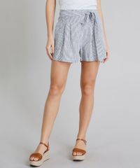 Short-Feminino-em-Linho-Listrado-com-Pregas-e-Faixa-Off-White-9249362-Off_White_1