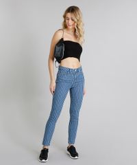 Calca-Jeans-Feminina-Skinny-Listrada-com-Bolsos-Azul-Medio-9219883-Azul_Medio_3