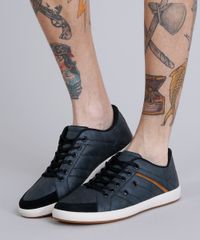 Sapatenis-Masculino-Ollie-com-Recortes-Preto-9220646-Preto_2
