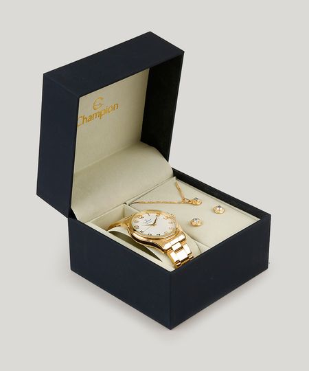 Kit-de-Relogio-Analogico-Champion-Feminino---Colar---Brinco---CN29883J-Dourado-9274910-Dourado_1