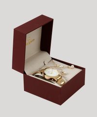 Kit-de-Relogio-Analogico-Champion-Feminino---Colar---Brinco----CN29169B-Dourado-9275004-Dourado_1