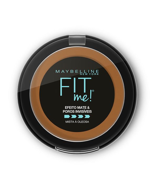 Pó Compacto Maybelline - Fit Me! R09 Moreno Profundo Único Único
