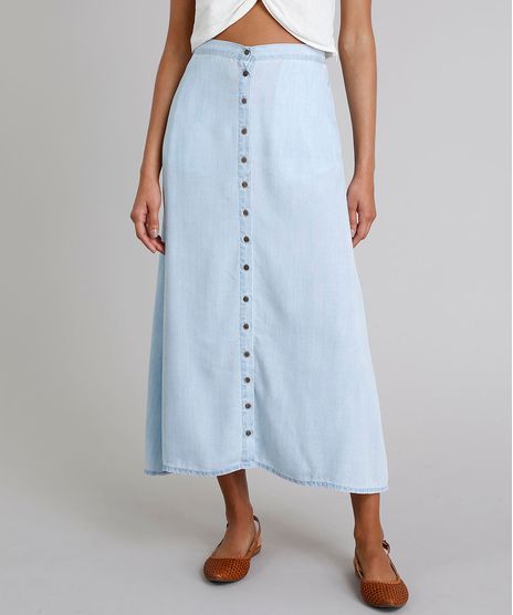 Saia-Midi-com-Botoes-Azul-Claro-9314309-Azul_Claro_1