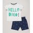 Conjunto-Infantil--Hello-Dino---de-Camiseta-Manga-Curta-Cinza-Mescla-Claro---Bermuda-Estampada-em-Moletom-Azul-Marinho-9227875-Azul_Marinho_1