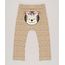 Calca-Infantil-Onca-Estampada-Animal-Print-em-Algodao---Sustentavel-Bege-9109979-Bege_1