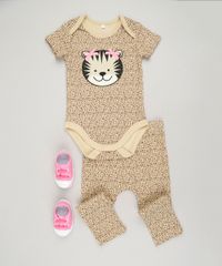 Calca-Infantil-Onca-Estampada-Animal-Print-em-Algodao---Sustentavel-Bege-9109979-Bege_3