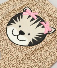 Calca-Infantil-Onca-Estampada-Animal-Print-em-Algodao---Sustentavel-Bege-9109979-Bege_4
