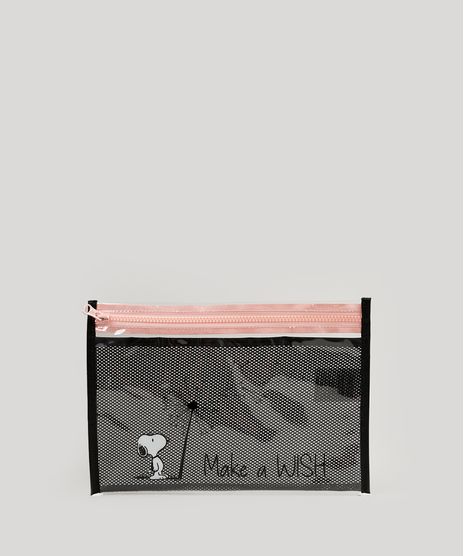 Necessaire-Feminina-Snoopy-com-Divisoria-Rose-9236897-Rose_1