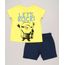 Conjunto-Infantil-Minion-de-Camiseta-Manga-Curta-Amarela---Bermuda-em-Moletom-Azul-Marinho-9263079-Azul_Marinho_1