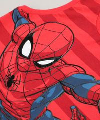 Regata-Infantil-Homem-Aranha-Gola-Careca-em-Algodao---Sustentavel-Vermelha-8613838-Vermelho_4