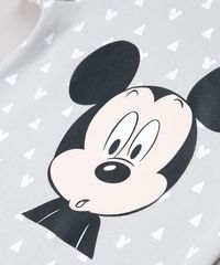 Body-Infantil-de-Algodao-Estampado-Mickey-Manga-Curta-Cinza-Claro-9584527-Cinza_Claro_5