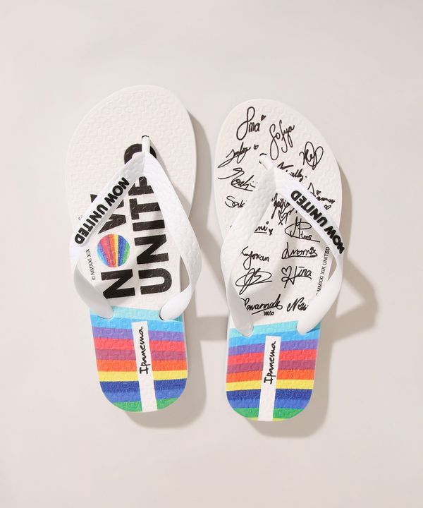 Chinelo Infantil Now United Ipanema Branco 35