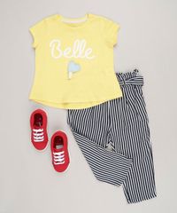 Blusa-Infantil--Belle--com-Estampa-Interativa-Manga-Curta-Decote-Redondo-Amarela-9264822-Amarelo_3 Blusa-Infantil--Belle--com-Estampa-Interativa-Manga-Curta-Decote-Redondo-Amarela-9264822-Amarelo_3