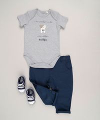 Body-Infantil--Meu-Cachorrinho-Meu-Melhor-Amigo--Manga-Curta-Gola-Careca-Cinza-Mescla-9229351-Cinza_Mescla_3