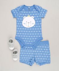Body-Infantil-Ursinho-Estampado-Geometrico-Manga-Curta-Gola-Careca-em-Algodao---Sustentavel-Azul-9110024-Azul_3