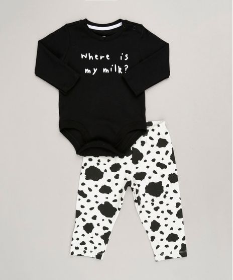 Conjunto-Infantil-de-Body-Manga-Longa-Preto---Calca-Estampada-Animal-Print-Off-White-9238737-Off_White_1
