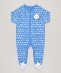 Macacao-Infantil-Ursinho-Estampado-Geometrico-Manga-Longa-em-Algodao---Sustentavel-Azul-9110026-Azul_1
