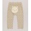 Calca-Infantil-Gatinha-Estampada-Animal-Print-em-Algodao---Sustentavel-Bege-8934412-Bege_1