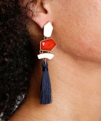 Brinco-Feminino-Geometrico-com-Tassel-Dourado-9207506-Dourado_3