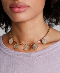 Gargantilha-Choker-Feminina-com-Pingente-de-Argola-Dourada-9207500-Dourado_2