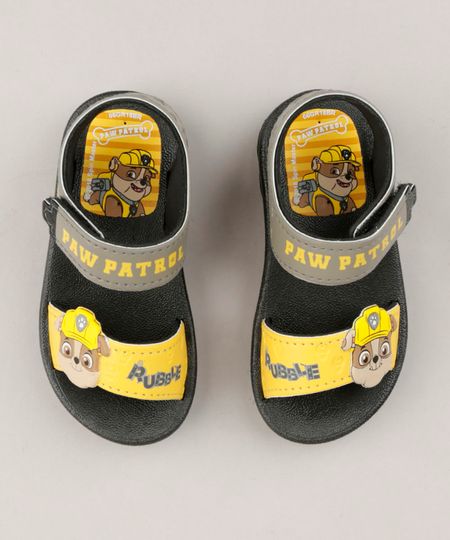 Sandalia-Papete-Infantil-Patrulha-Canina-Rubble-Preto-9260064-Preto_1