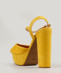 Sandalia-Feminina-Vizzano-Meia-Pata-em-Suede-Amarela-9271408-Amarelo_3