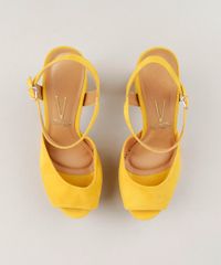 Sandalia-Feminina-Vizzano-Meia-Pata-em-Suede-Amarela-9271408-Amarelo_4