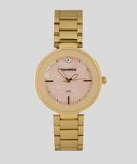 Kit-de-Relogio-Analogico-Mondaine-Feminino---Pulseira---53613LPMVDE1K-Dourado-9252801-Dourado_3