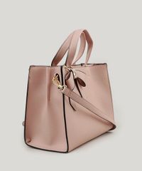 Bolsa-Feminina-Tote-com-Laco-e-Alca-Transversal-Removivel-Rose-9197796-Rose_4