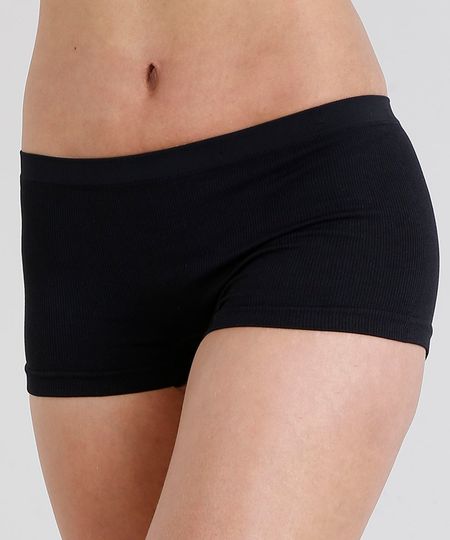 Calcinha-Boyshort-Canelada-Sem-Costura-Preta-9099944-Preto_1 Calcinha-Boyshort-Canelada-Sem-Costura-Preta-9099944-Preto_1