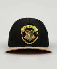 Bone-Infantil-Aba-Reta-Hogwarts-Harry-Potter-com-Suede-Preto-9238602-Preto_1