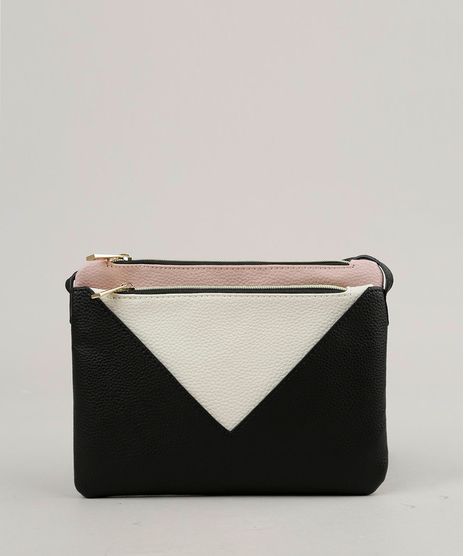 Bolsa-Feminina-Transversal-Geometrica-com-Necessaire-Removivel-Preta-9202648-Preto_1