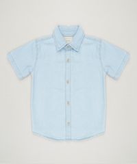 Camisa-Jeans-Infantil-Manga-Curta-Azul-Claro-9235855-Azul_Claro_1 Camisa-Jeans-Infantil-Manga-Curta-Azul-Claro-9235855-Azul_Claro_1