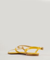 Rasteira-Feminina-Moleca-em-Verniz-Amarela-9248650-Amarelo_3