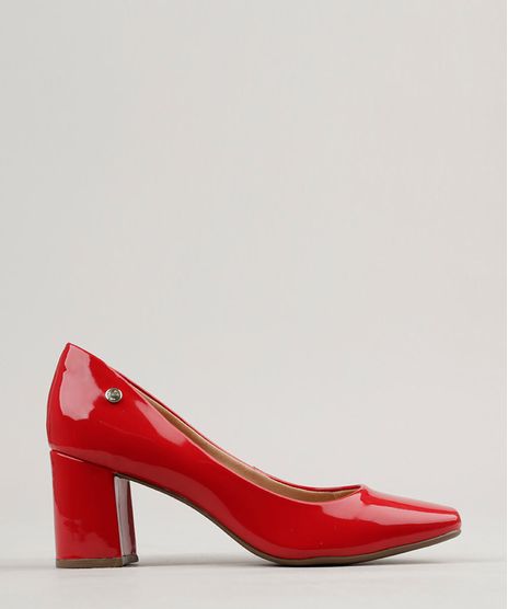 Scarpin-Feminino-Via-Uno-Bico-Quadrado-Salto-Medio-em-Verniz-Vermelho-9253515-Vermelho_1