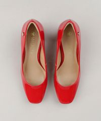 Scarpin-Feminino-Via-Uno-Bico-Quadrado-Salto-Medio-em-Verniz-Vermelho-9253515-Vermelho_4