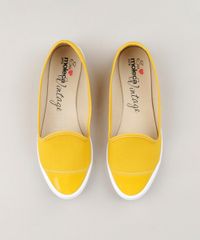 Sapatilha-Feminina-Moleca-em-Lona-com-Verniz-Amarela-9272320-Amarelo_4