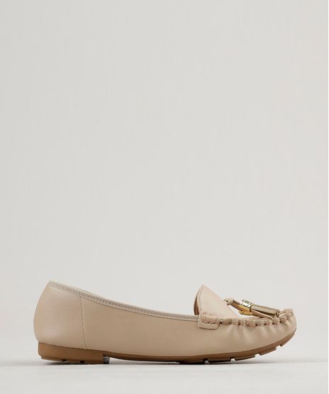 Mocassim-Feminino-Beira-Rio-com-Tassel-Bege-9259153-Bege_1