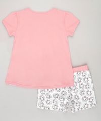 Pijama-Infantil-Marie-Manga-Curta-em-Algodao---Sustentavel-Rosa-9223606-Rosa_2