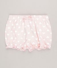 Short-Infantil-Unicornio-Estampado-de-Coracao-em-Algodao---Sustentavel-Rosa-Claro-9109986-Rosa_Claro_2
