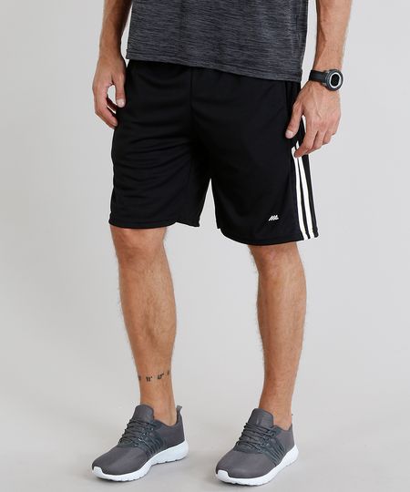Bermuda-Masculina-Esportiva-de-Treino-Ace-com-Listras-Laterais-Preta-8525016-Preto_1