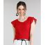 Blusa-Feminina-com-Renda-Manga-Curta-Decote-Redondo-Vermelha-8713350-Vermelho_1_1