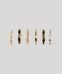 Kit-de-6-Aneis-Femininos-com-Textura-Dourado-8439278-Dourado_3