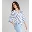 Blusa-Feminina-Transpassada-Listrada-com-Laco-e-Franjas-Manga-Curta-Decote-V-Off-White-9183255-Off_White_1