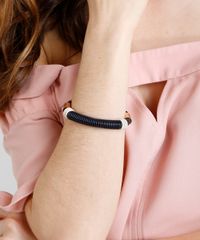 Pulseira-Feminina-com-Pingentes-Preta-9204895-Preto_2