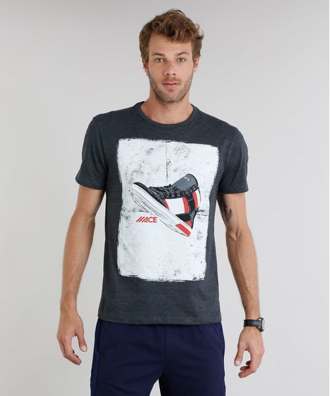 Camiseta-Masculina-Esportiva-Ace-com-Estampa-de-Tenis-Manga-Curta-Gola-Careca-Cinza-Mescla-Escuro-9215923-Cinza_Mescla_Escuro_1