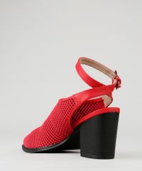 Ankle-Boot-Feminina-Salto-Medio-Texturizada-Bico-Fino-Vermelha-9265600-Vermelho_3