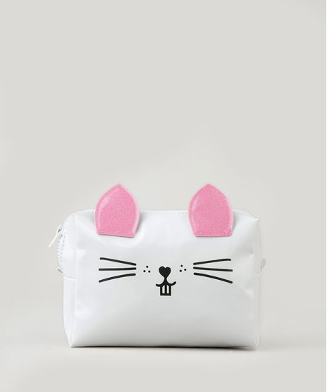 Necessaire-Feminina-de-Coelho-com-Orelha-Branca-9265105-Branco_1