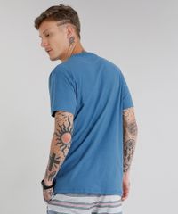 Camiseta-Masculina-com-Estampa-de-Coqueiros-Manga-Curta-Gola-Careca-Azul-9229800-Azul_2